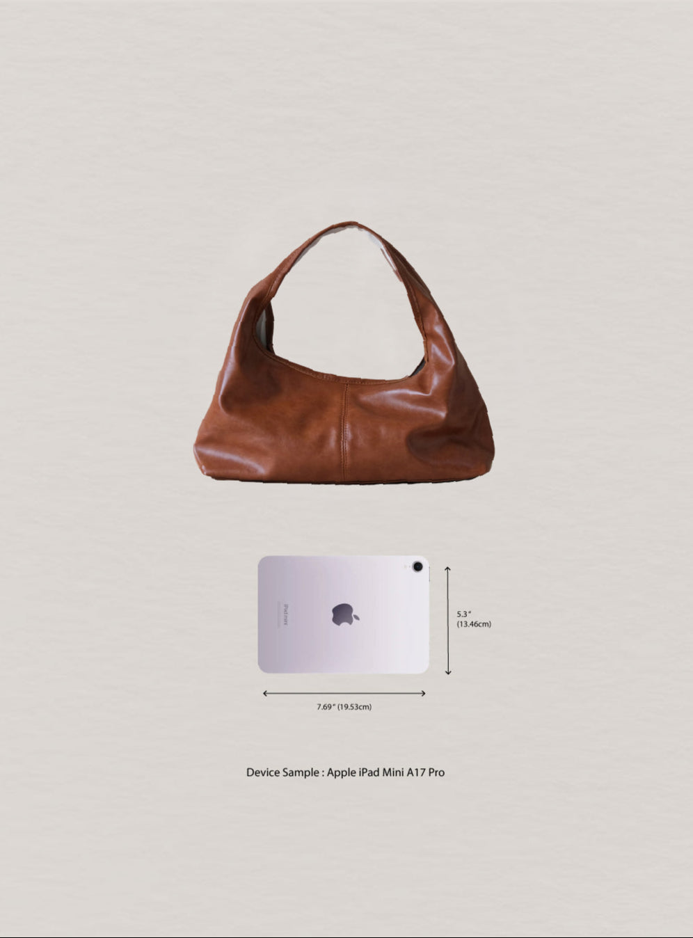 The Eloise Hobo - Chestnut
