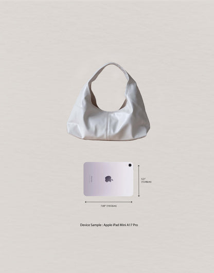 The Eloise Hobo - White