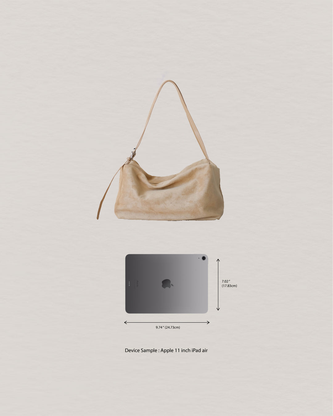 Urban Classic Suede Weekender - Khaki