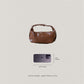 French Retro Lunch Box Bag In Brown