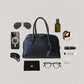 The Léonie Boston Bag - Classic Black