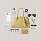 The Léonie Boston Bag - Ginger Yellow