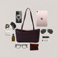 Épure Carry Tote - Wine Red