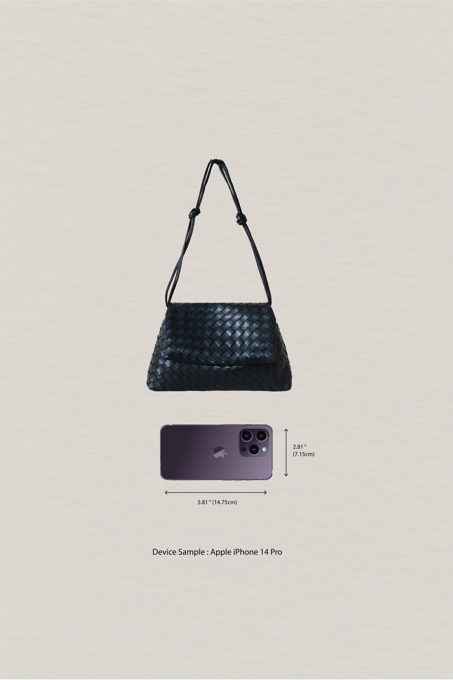Artisan Classic Messenger Bag - Shinny Black