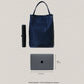 Classic Flow Laptop Bag + Mouse Pad In Dark Blue