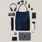 Classic Flow Laptop Bag + Mouse Pad In Dark Blue