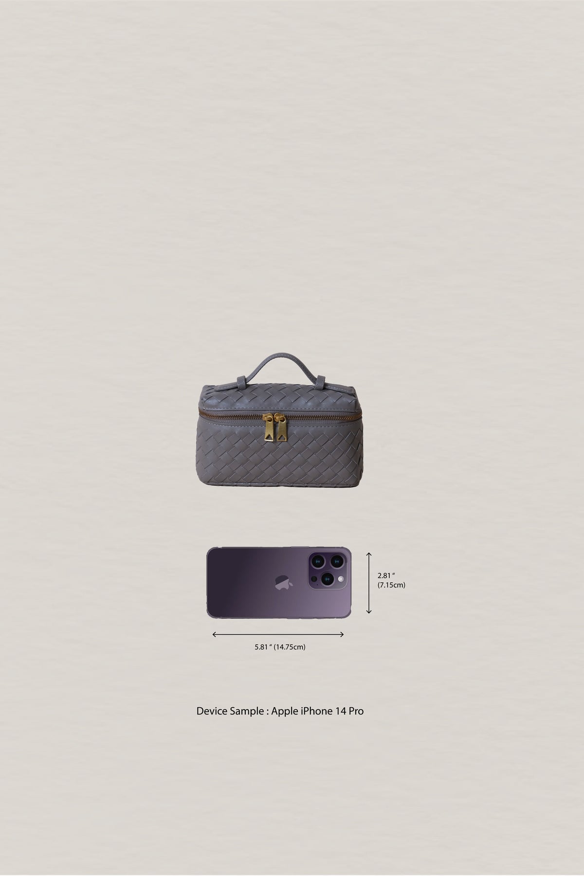Artisan Aurelia Mini Box - Pewter Grey