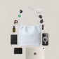 Artisan Classic Slouch Bag -  Cream White