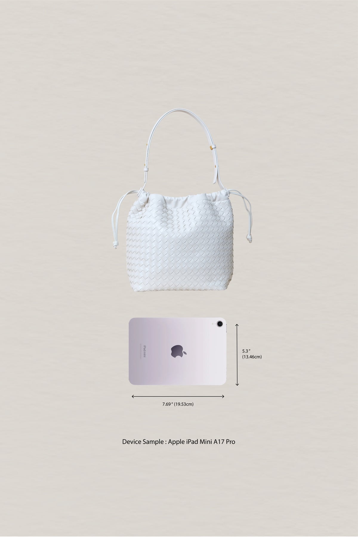 Artisan Classic Slouch Bag -  Cream White