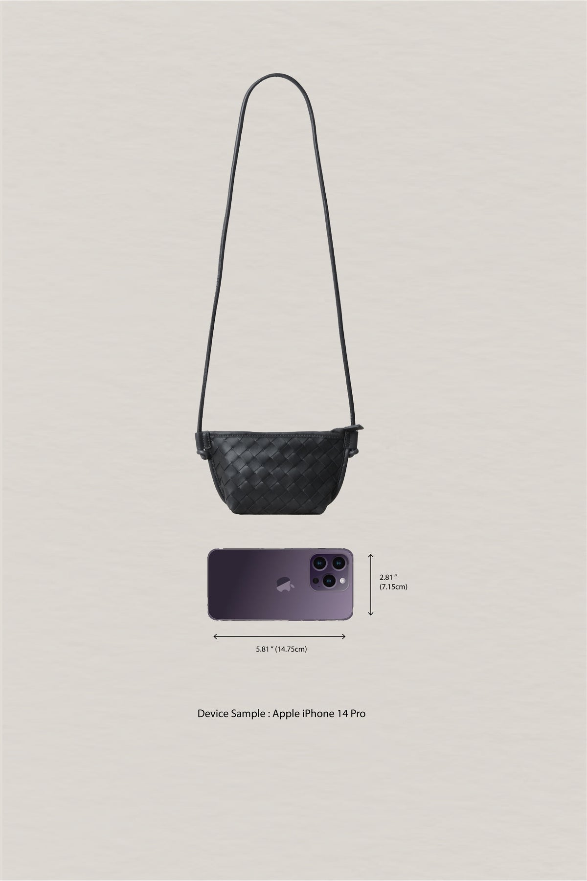 Mini Artisan Satchel - Gunmetal Grey