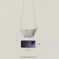 Mini Artisan Satchel - White Sand