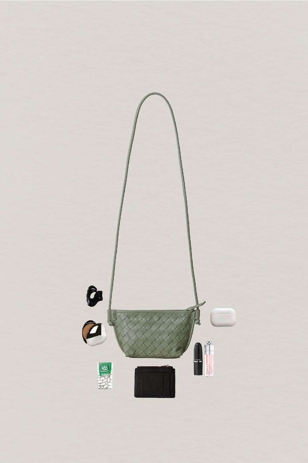 Mini Artisan Satchel - Mineral Green