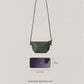Mini Artisan Satchel - Shinny Olive Green