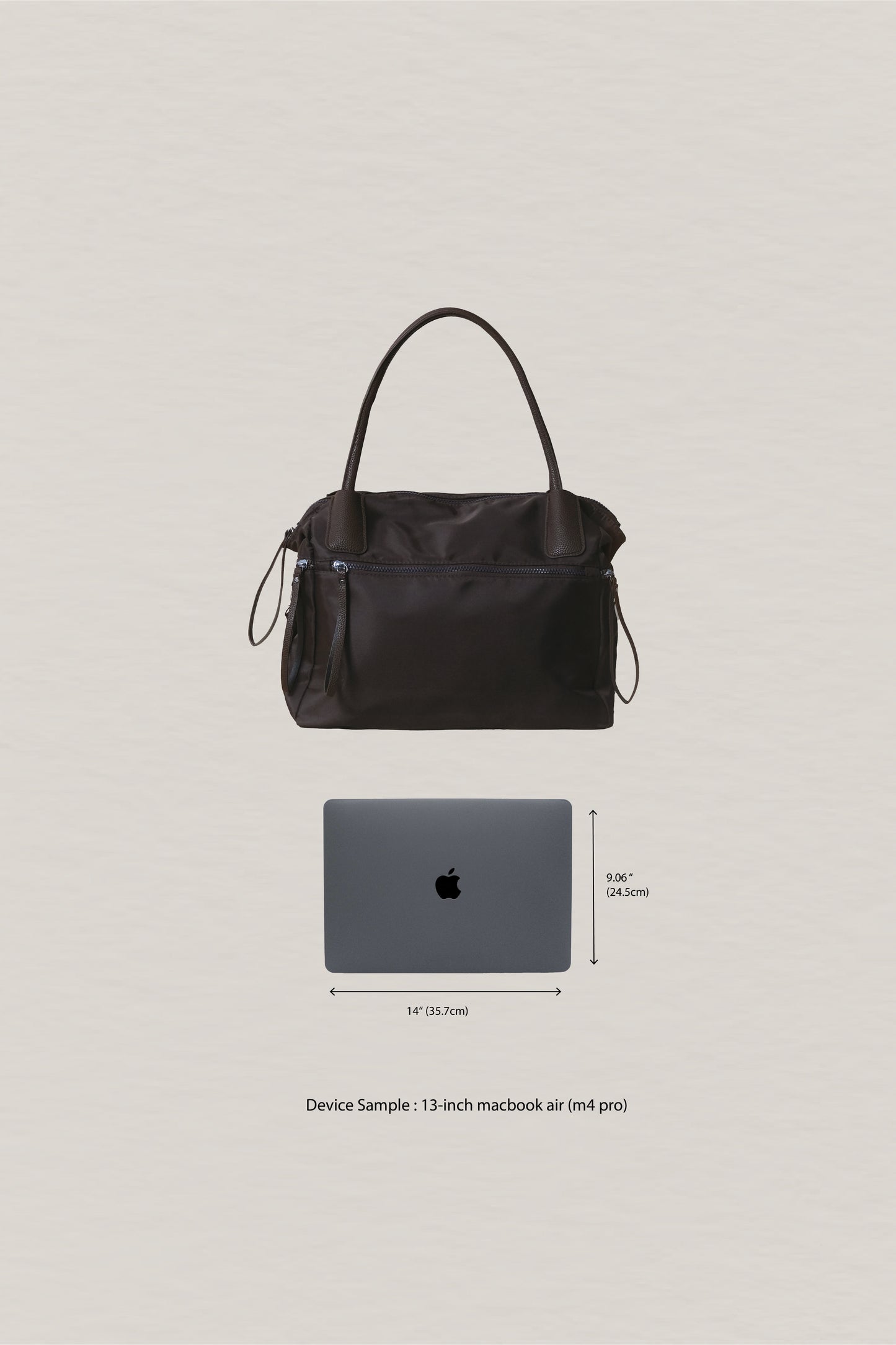 Classic Flow Crossbody Bag - Coffee