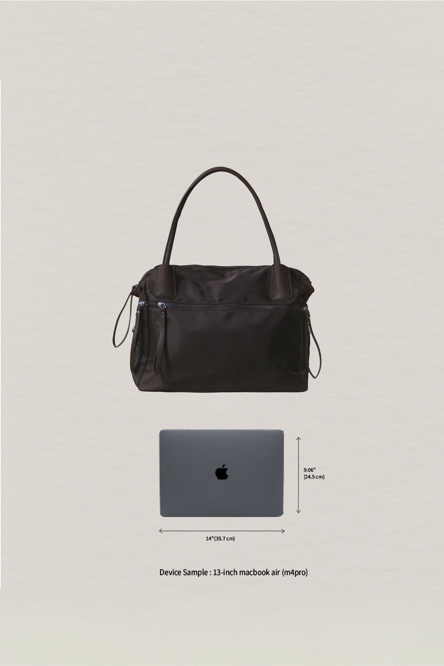 Classic Flow Crossbody Bag - Coffee
