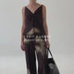 V-shape Tie Dye Twist Camisole