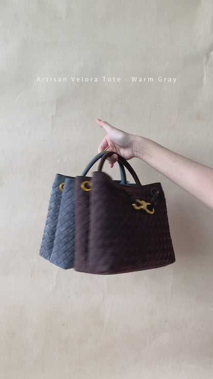 Artisan Velora Tote - Warm Gray