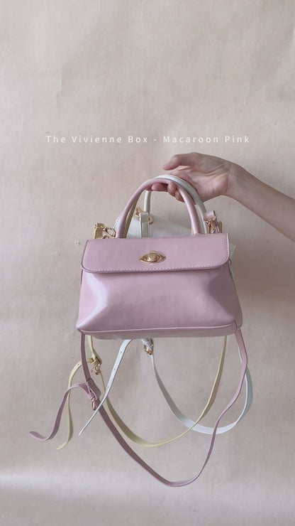 The Vivienne Box - Macaroon Pink