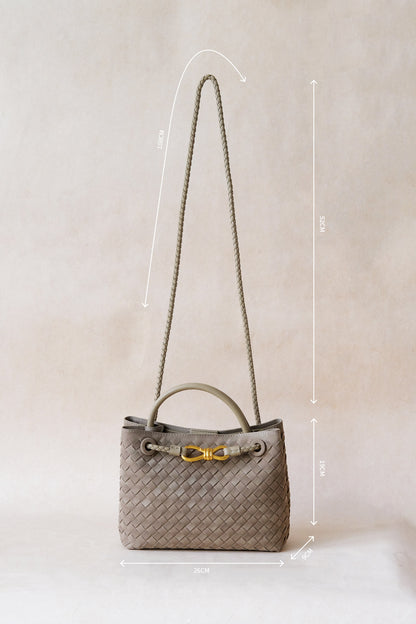 Artisan Velora Tote - Earthy Green