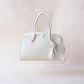 The Léonie Boston Bag - Cream White