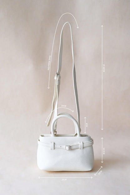 The Petite Bag - White