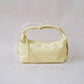 French Retro Lunch Box Bag In Macaroon Yellow