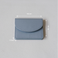 Coin Card Holder In Baby Blue