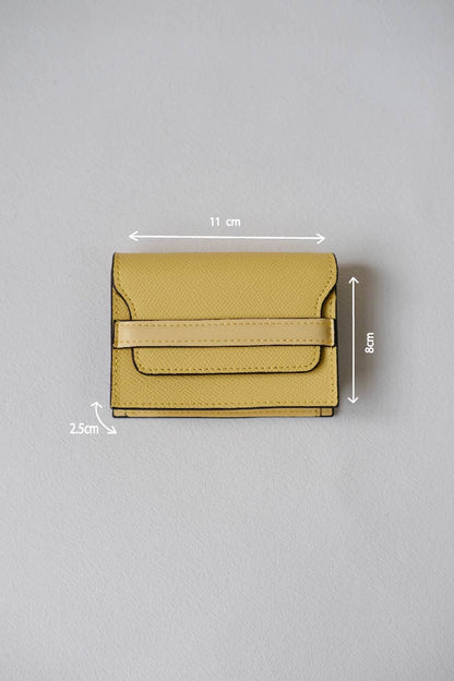 The Leather Artisan In Ginger Yellow