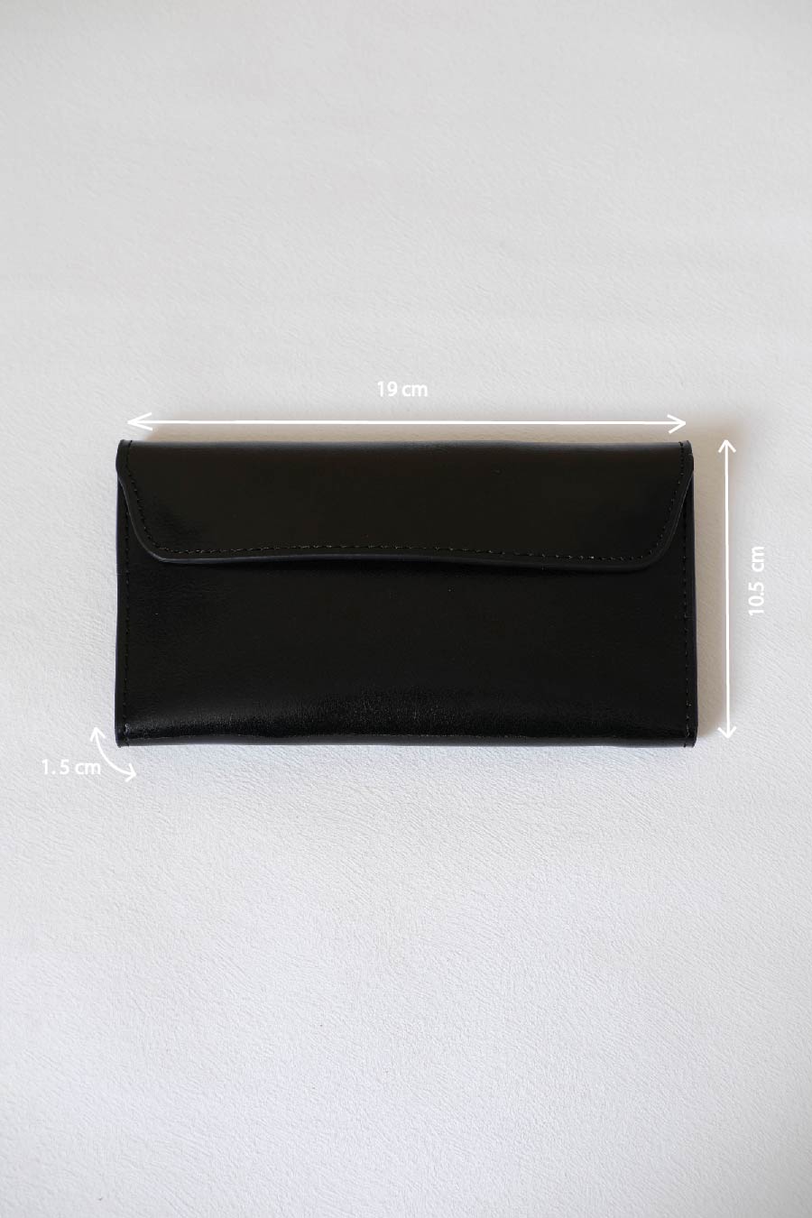 Parisian Luxe Wallet In Classic Black