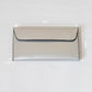 Parisian Luxe Wallet In Silver