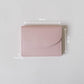 Coin Card Holder In Light Pink