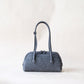 The Élan Denim Tote - Classic Black