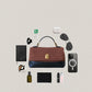 Artisan Minimalist Weave Multi-Bag - Chestnut
