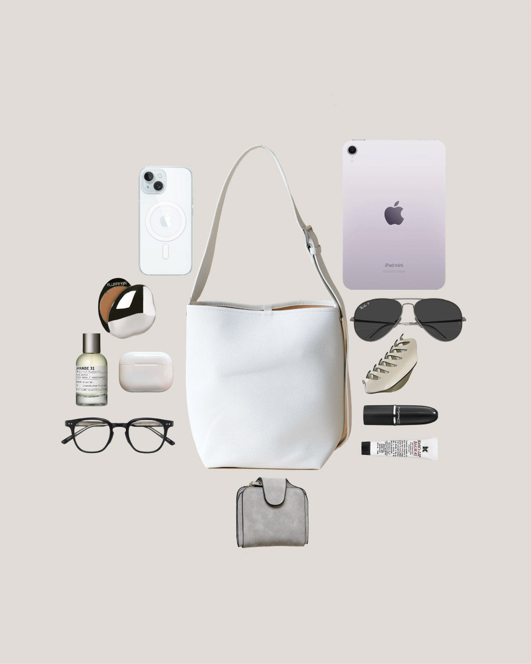 The Emery Bucket - White