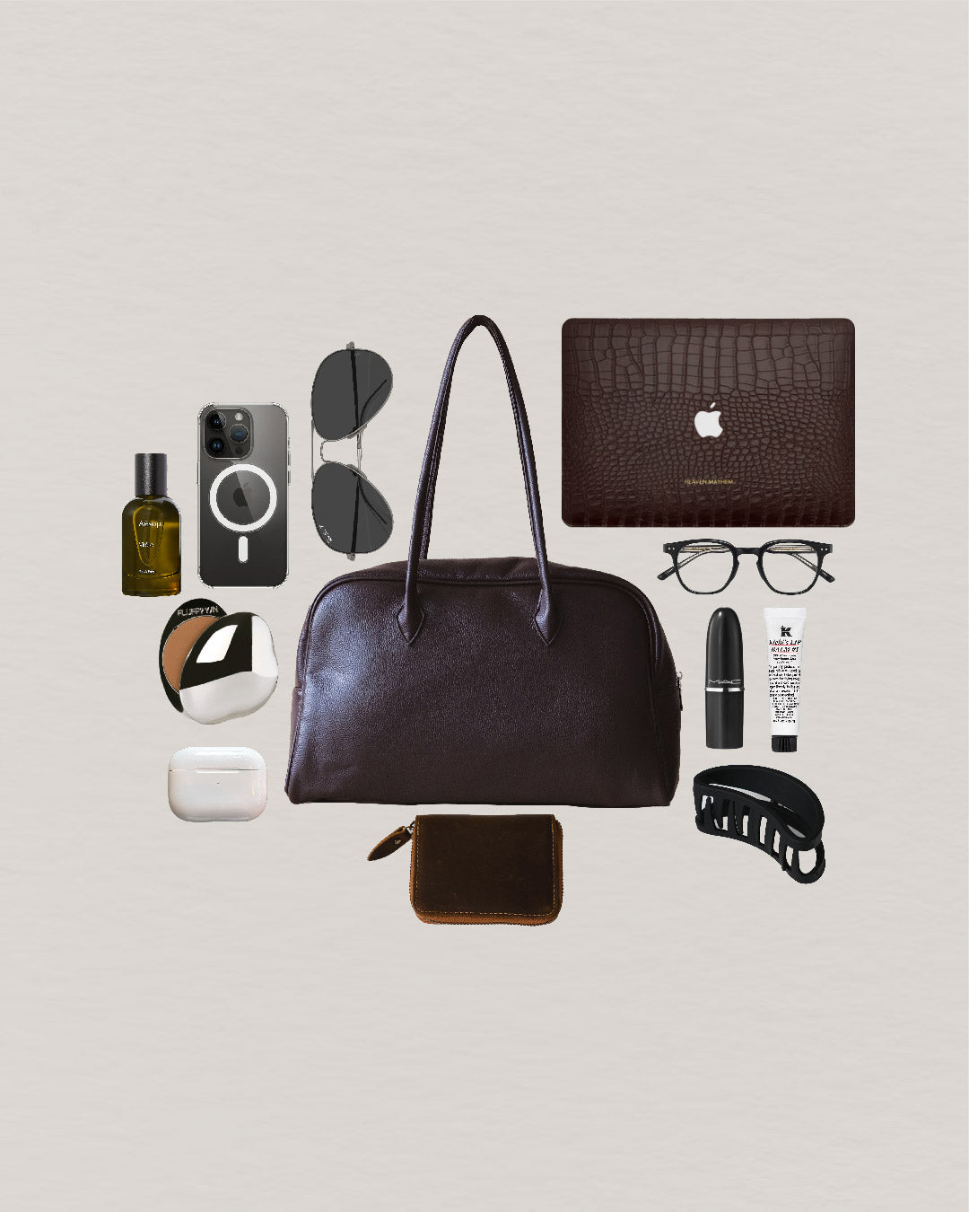 The Elira Tote - Coffee