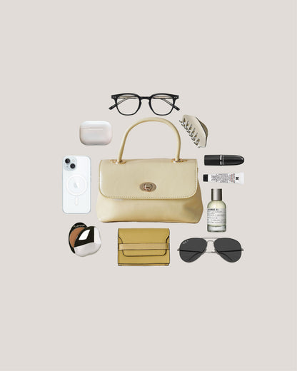 The Vivienne Box - Macaroon Yellow
