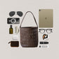 The Aveline Bucket Bag - Mocha