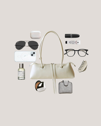 The Élise Baguette - Cream White