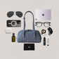 The Élan Denim Tote - Classic Black