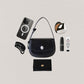 The Yuna Saddle Bag - Classic Black