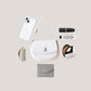 The Yuna Saddle Bag - White