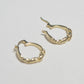 French Style Knotted Earrings in Gold Vermeil