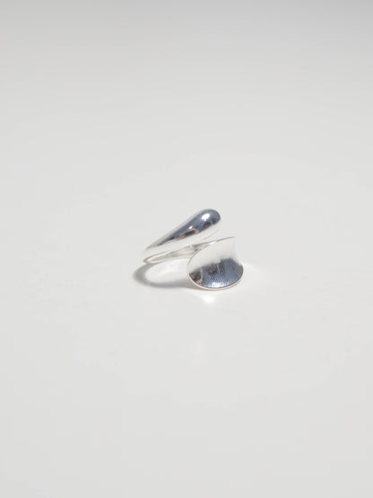Glossy Minimalist Irregular Ring