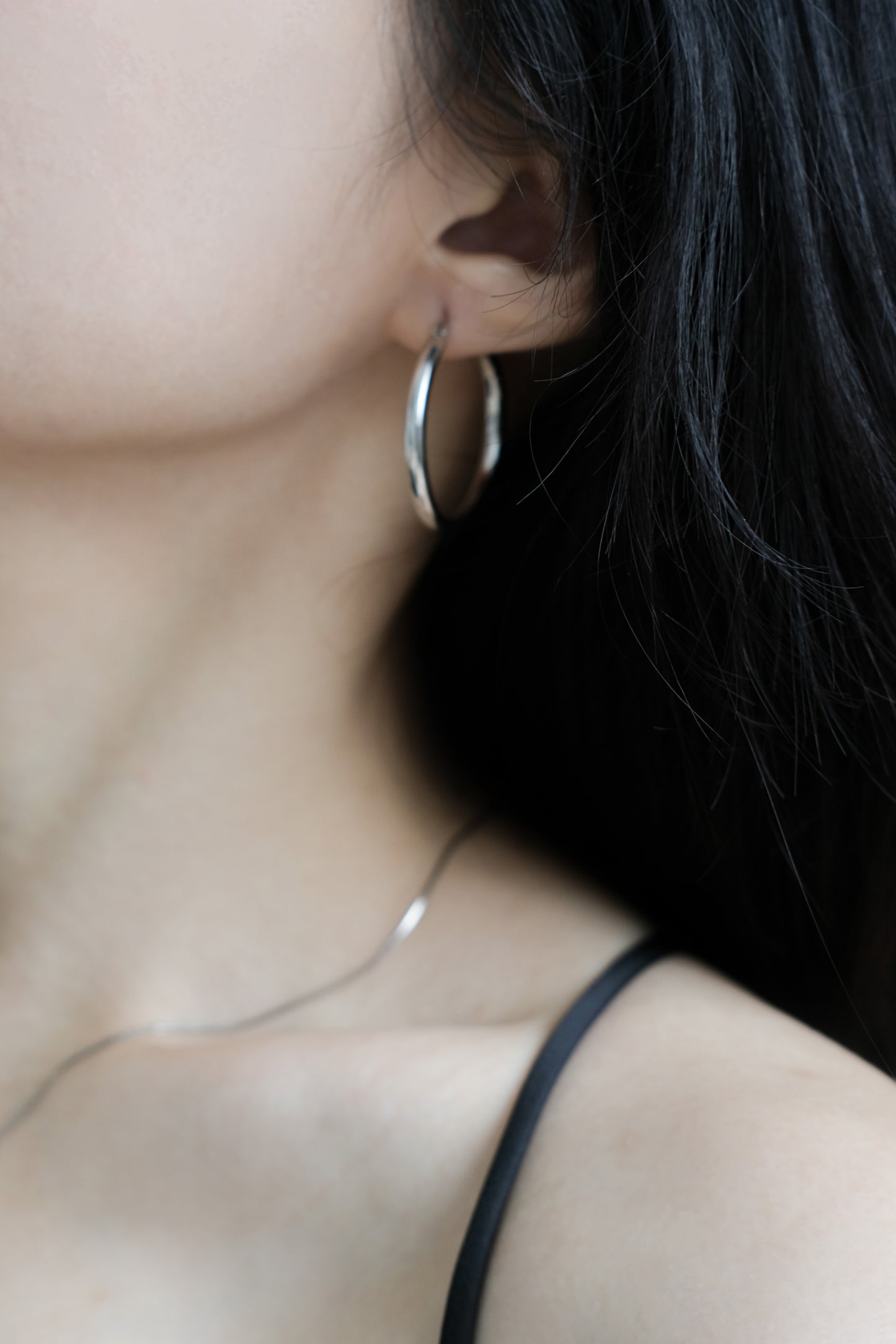 Minimalist Earrings Silver