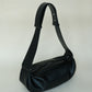 PU Soft Leather Pillow Bag in Classic Black