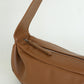 PU Soft Leather Pillow Bag in Brown
