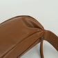 PU Soft Leather Pillow Bag in Brown