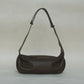 PU Soft Leather Pillow Bag in Mud Color