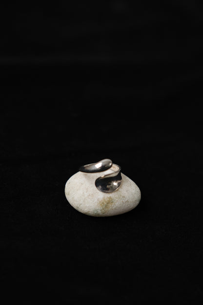 Glossy Minimalist Irregular Ring