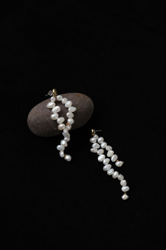 Boucles d'oreilles perles